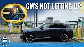 Charging at General Motors' New ChargePoint Fast Chargers On A Road Trip to Niagara Falls