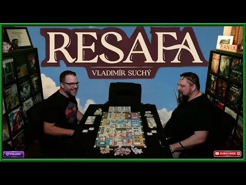 Resafa Board Game Playthrough