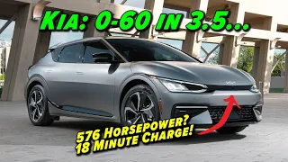 Kia's All In On EVs, Starting With The 2022 EV6