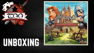 Catapult Feud Board Game Unboxing