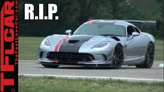 R.I.P. 2017 Dodge Viper: So long, farewell, auf wiedersehen, good night!