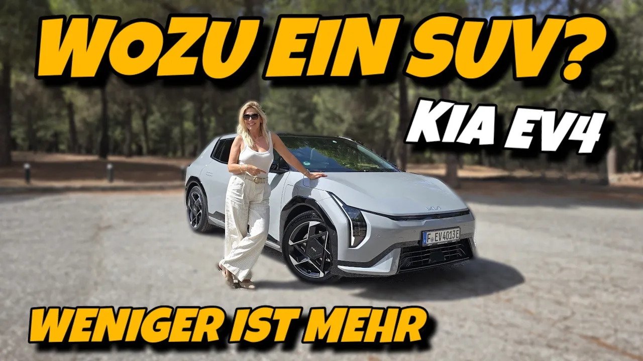 Erste Fahrt im Kia EV4 | Kompaktes Elektroauto mit viel Platz für die Familie.  #ev #automobile