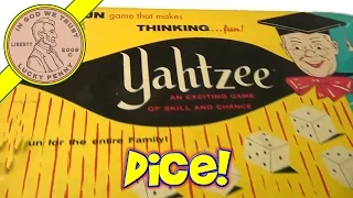How To Play The Vintage 1956 Game Yahtzee Family Dice Game - Skill & Chance, by Lowe Games