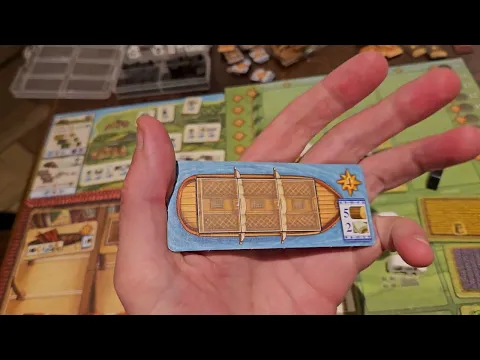 Fields of Arle:Tea & Trade how to setup play and review euro board game AmassGames expansion #games