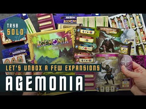 Agemonia | mini expansions unboxing