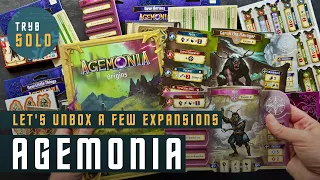 Agemonia | mini expansions unboxing