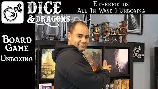 Dice and Dragons - Etherfields All in Wave 1 Unboxing