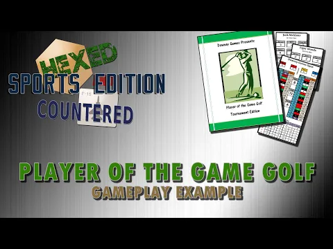 Player of the Game Golf (Downey Games) - Play Example