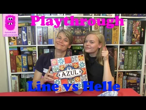 Playthrough of Azul, Line vs Helle