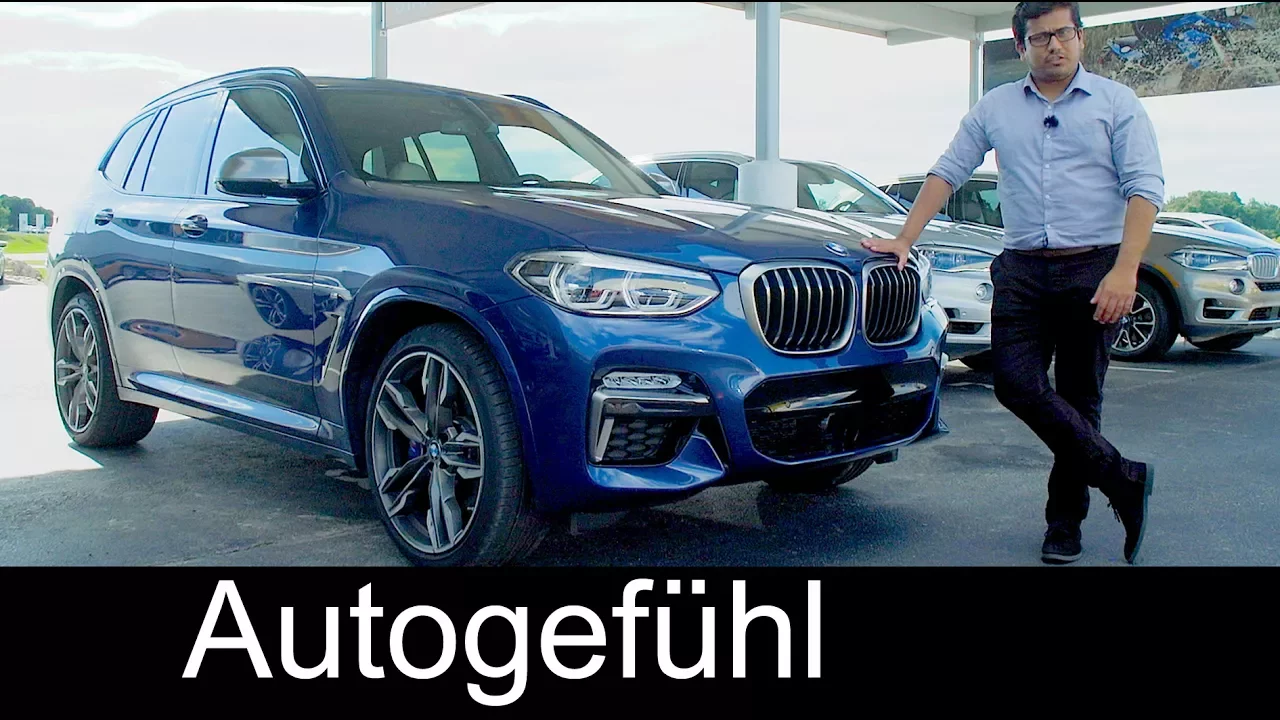 BMW X3 reveal REVIEW all-new SUV neu Offroad / Onroad 2018 - Autogefühl