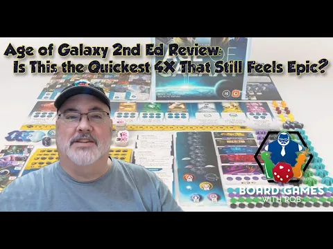 Age of Galaxy (Second Edition) Review Board Games with Rob