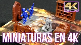 Miniaturas en 4K - Dungeon Saga: Dwarf King's Quest