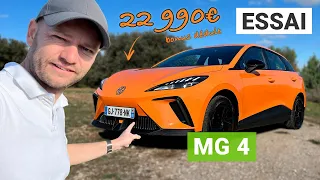 Essai MG4 Standard : grosse surprise ! Un prix de folie, mais pas que...