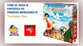🔴 COMO JUGAR, PARTIDA y PRIMERAS IMPRESIONES 01 X 09 RISE OF AUGUSTUS (Asmodeé) juego de mesa 🔴