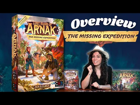EXPANSION OVERVIEW - Lost Ruins of Arnak : The Missing Expedition