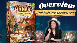 EXPANSION OVERVIEW - Lost Ruins of Arnak : The Missing Expedition