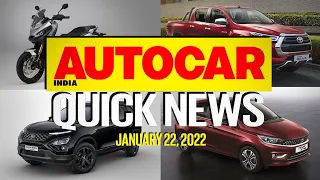 Toyota Hilux details, Tata Tiago CNG launched, Safari Dark Edition & more| Quick News| Autocar India