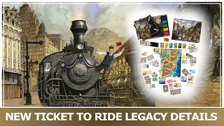 New Ticket To Ride Legacy Details Announced At Gen Con