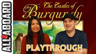 CASTLES OF BURGUNDY | Boardgame | How to Play and Full 2-Player Playthrough