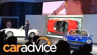 2016 Fiat 124 Unveiling : 2015 LA Auto Show