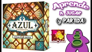 Azul Vitrales de Sintra - Cómo se juega - Tutorial y Partida - Juego de Mesa