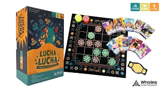 LUCHA LUCHA 345!—Strategy & Math Showdown Board Game for 2 Players