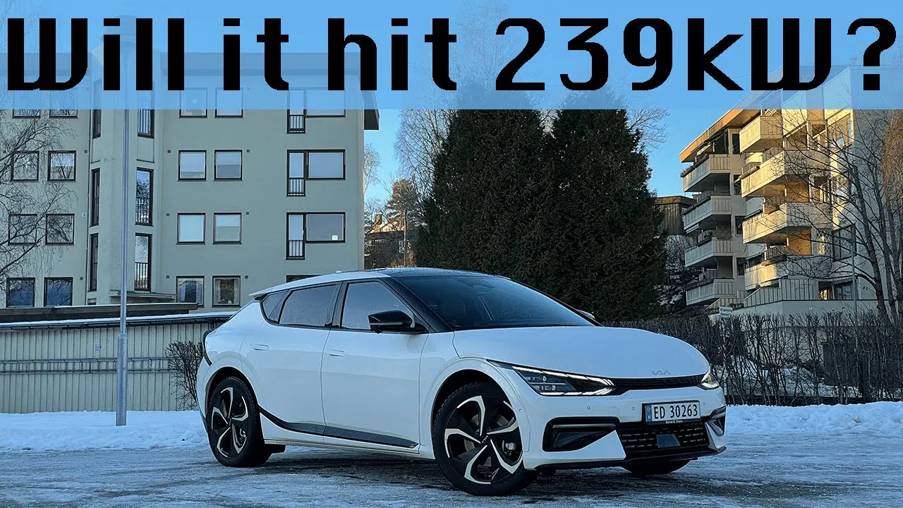 KIA EV6 10-80% Charging Test