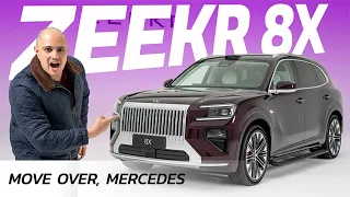 ZEEKR 8X: China's Answer to the X5 Has 885HP and a 5D Home Theater
