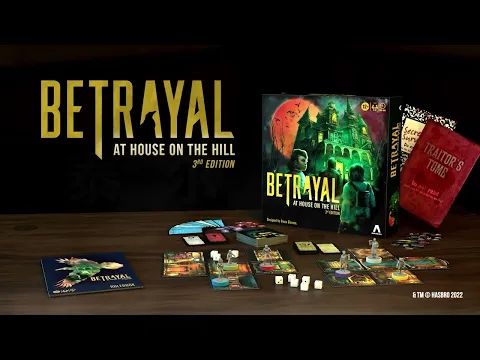 Betrayal at House on the Hill Board Game Atmosphere Music (Sceanrio: Paranormal Investigators)