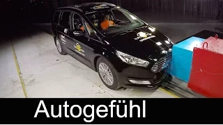 Ford Galaxy crash test Euro NCAP 5 stars - Autogefühl