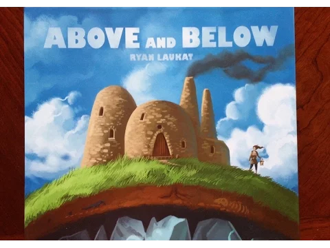 Un-Boxing 'Above and Below' with The Chief...Bonding With Board Games