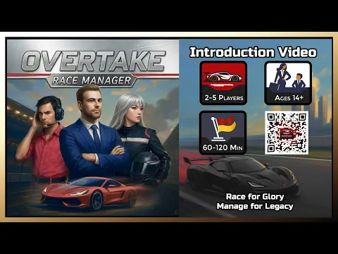 Overtake: Race Manager - Full Pitch + Tour Overview