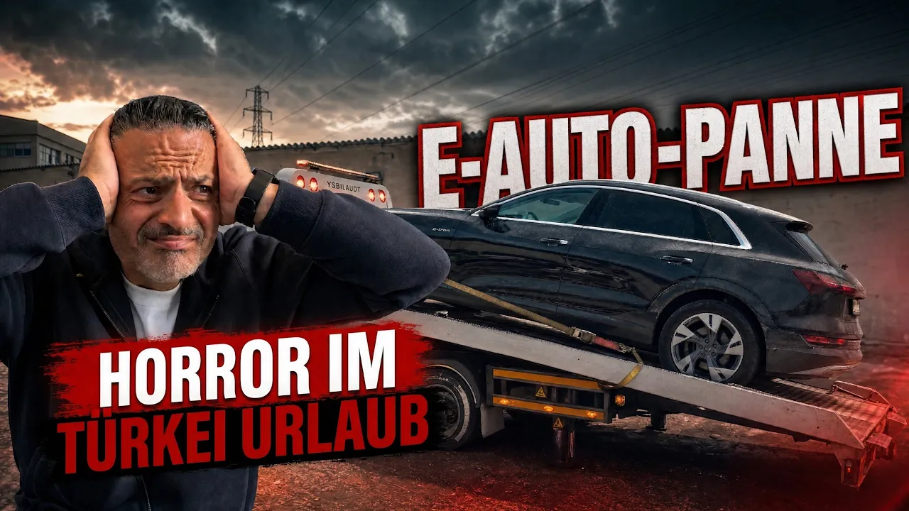 E-Auto-Reise in die Türkei eskaliert: Audi e-tron 55 bleibt liegen!