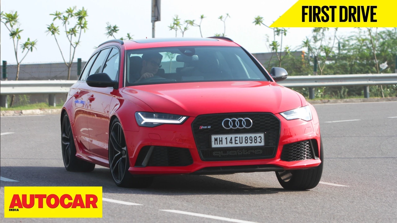 Audi RS6 Avant | First Drive | Autocar India