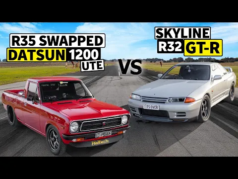 Nissan Skyline R32 GT-R Races 600-HP 2JZ-Swapped 350Z, Can't Catch Up in  the Bends - autoevolution