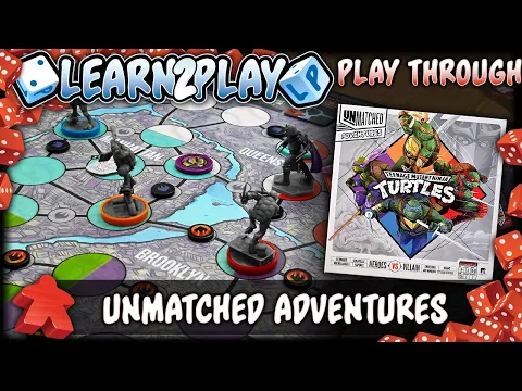 Learn to Play Games presents TMNT unmatched adventures play through