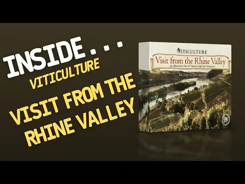 Inside…Viticulture Visit From the Rhine Valley - stonemaier games (4K 60fps)
