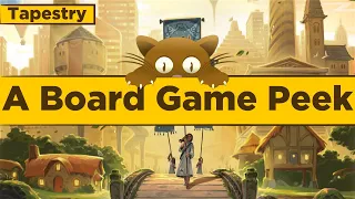 Tapestry - A Board Game Peek