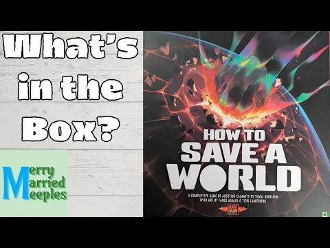 How to Save a World - Unboxing