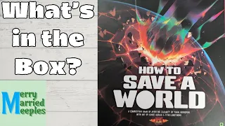How to Save a World - Unboxing