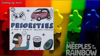 All the Games with Steph: Priorities - Teach & Playthrough