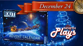 Exit The Game 2025 Advent Calendar: The Intergalactic Race (December 24) Board Game Gameplay