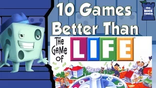 10 Games Better Than The Game of Life - with Tom Vasel