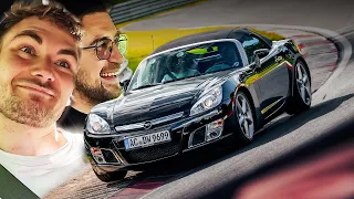 OPEL GT PUSHED TO THE LIMIT! // Nürburgring