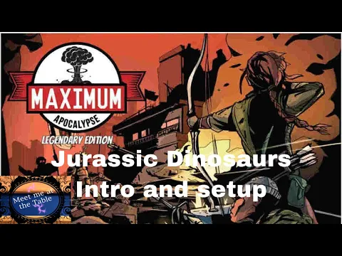 Maximum Apocalypse Dinosaurs Mission Intro and Setup