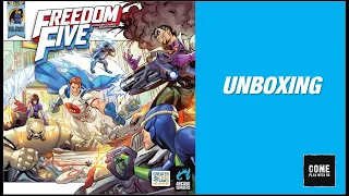 Freedom Five: A Sentinel Comics Board Game - Retail Edition Unboxing