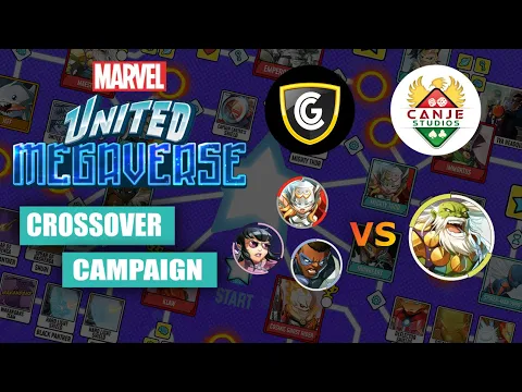 Pull up for precise seeking Introduction 4:17 44:38 / 51:18 • Gameplay Marvel United Megaverse Campaign | Maestro | Game #12