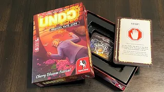 UNDO: Cherry Blossom Festival (Pegasus Spiele) - Unbox with NO SPOILERS