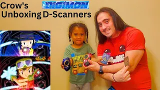 Crow's unboxing Digimon D Scanners Blue & Red
