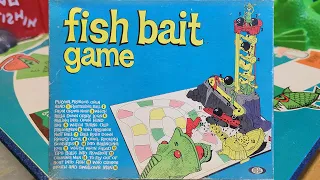 Board Game Archaeology #79 Fish Bait Game 1965 from Ideal #rubegoldbergmachine #rubegoldberg #game